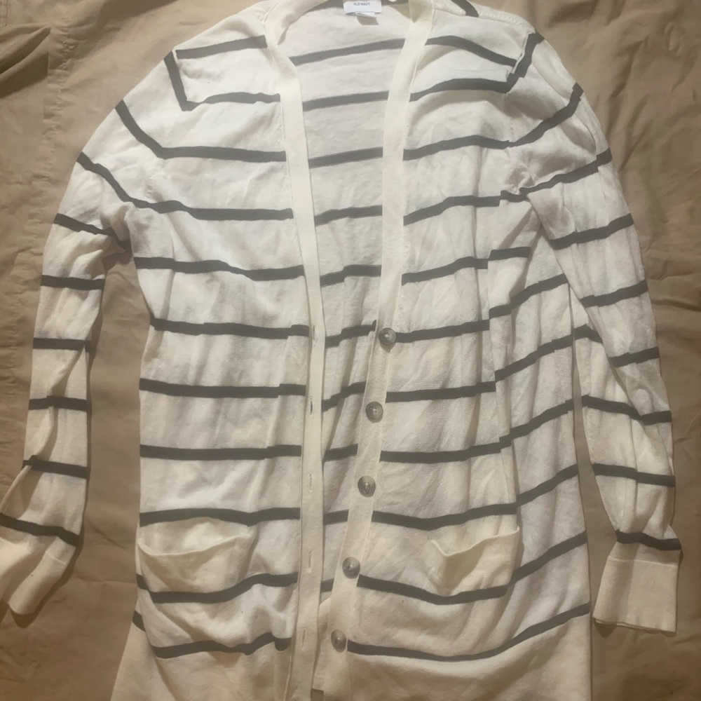 Old Navy Striped Cardigan